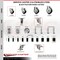 Service Caster 3 Inch 316SS Black Poly Swivel 1-7/8 Inch Expanding Stem Caster Lock Brake SCC SCC-SS316TTLEX20S314-PPUB-BLK-178 - alternate 3